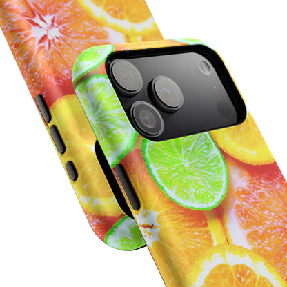 Impact-Resistant Phone Case – Sunkissed Citrus