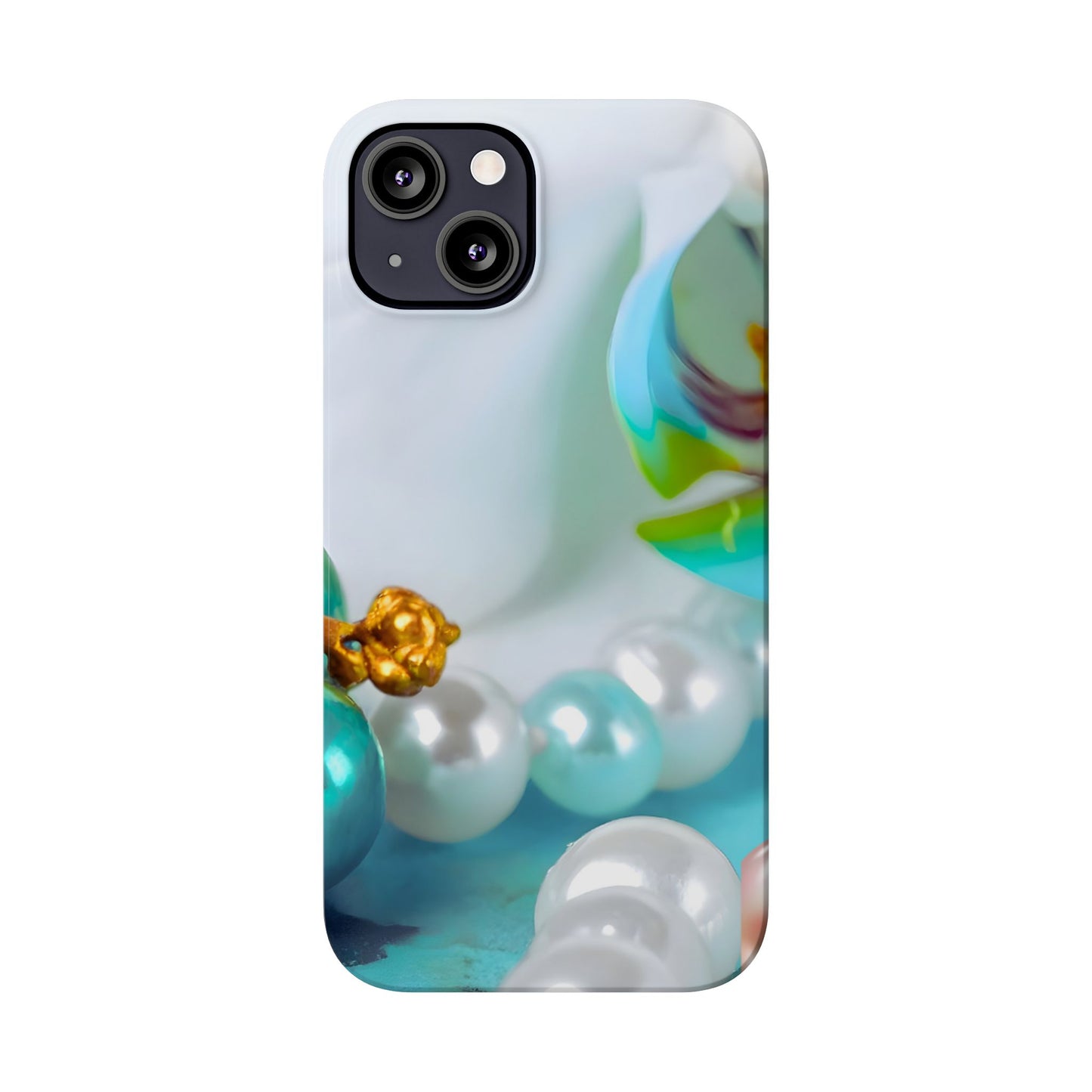 Slim Phone Case – Mermaid's Pearl