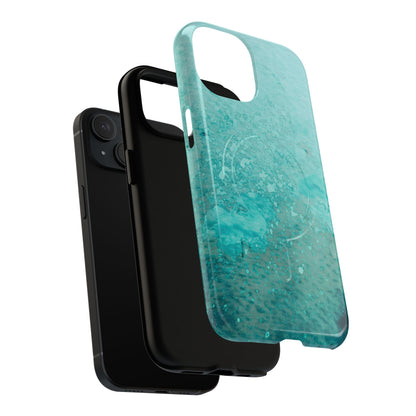 Protective Magnetic Phone Case – Sea Glass
