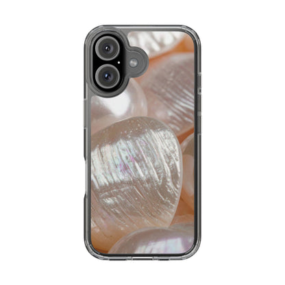 Clear Phone Case – Blush Pearl