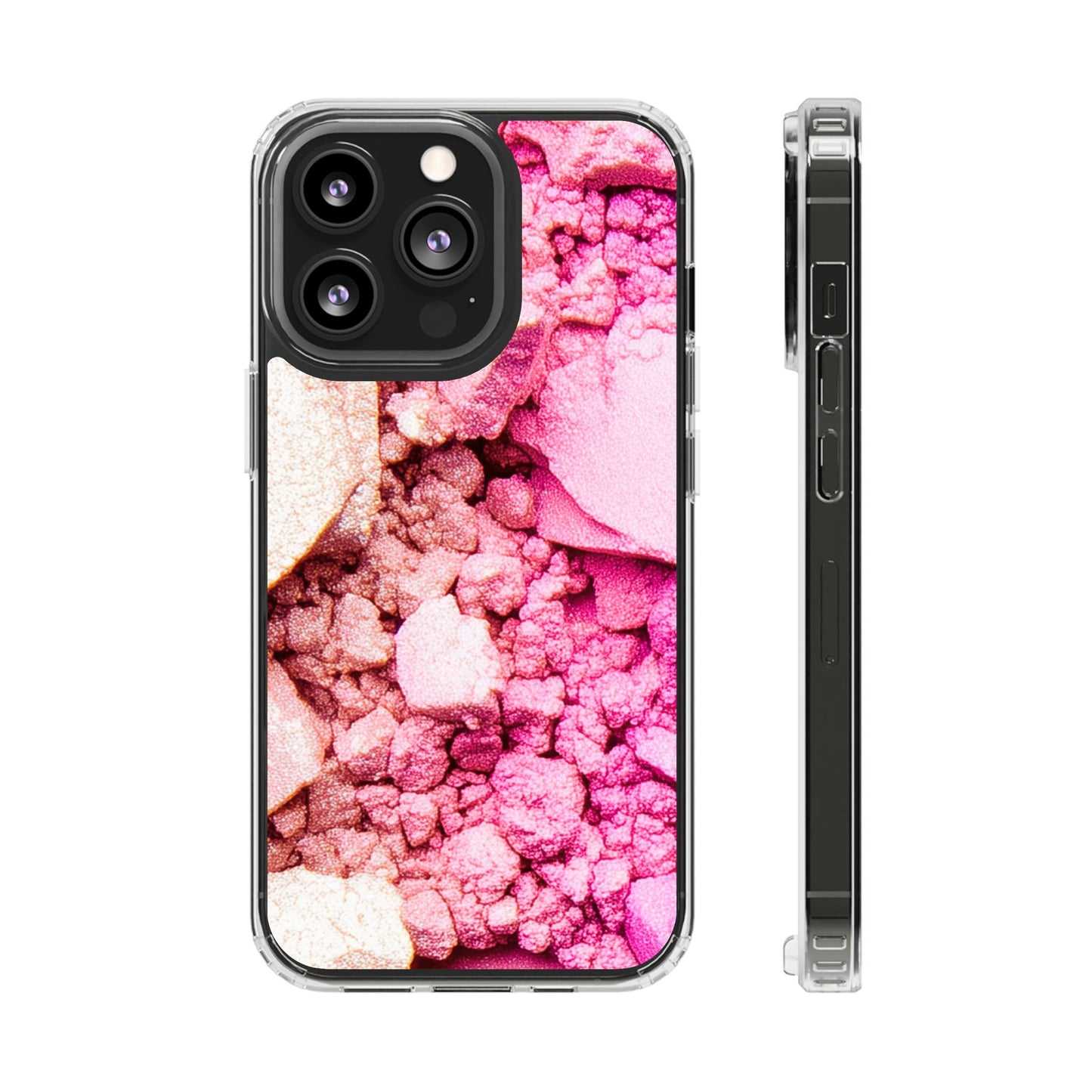 Clear Magnetic Phone Case – Blush Crush