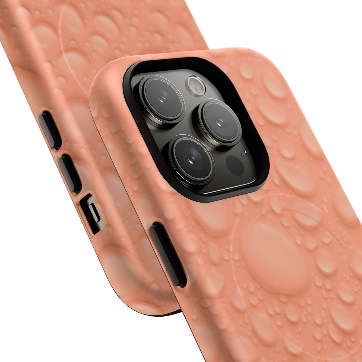 Protective Magnetic Phone Case – Apricot Rain