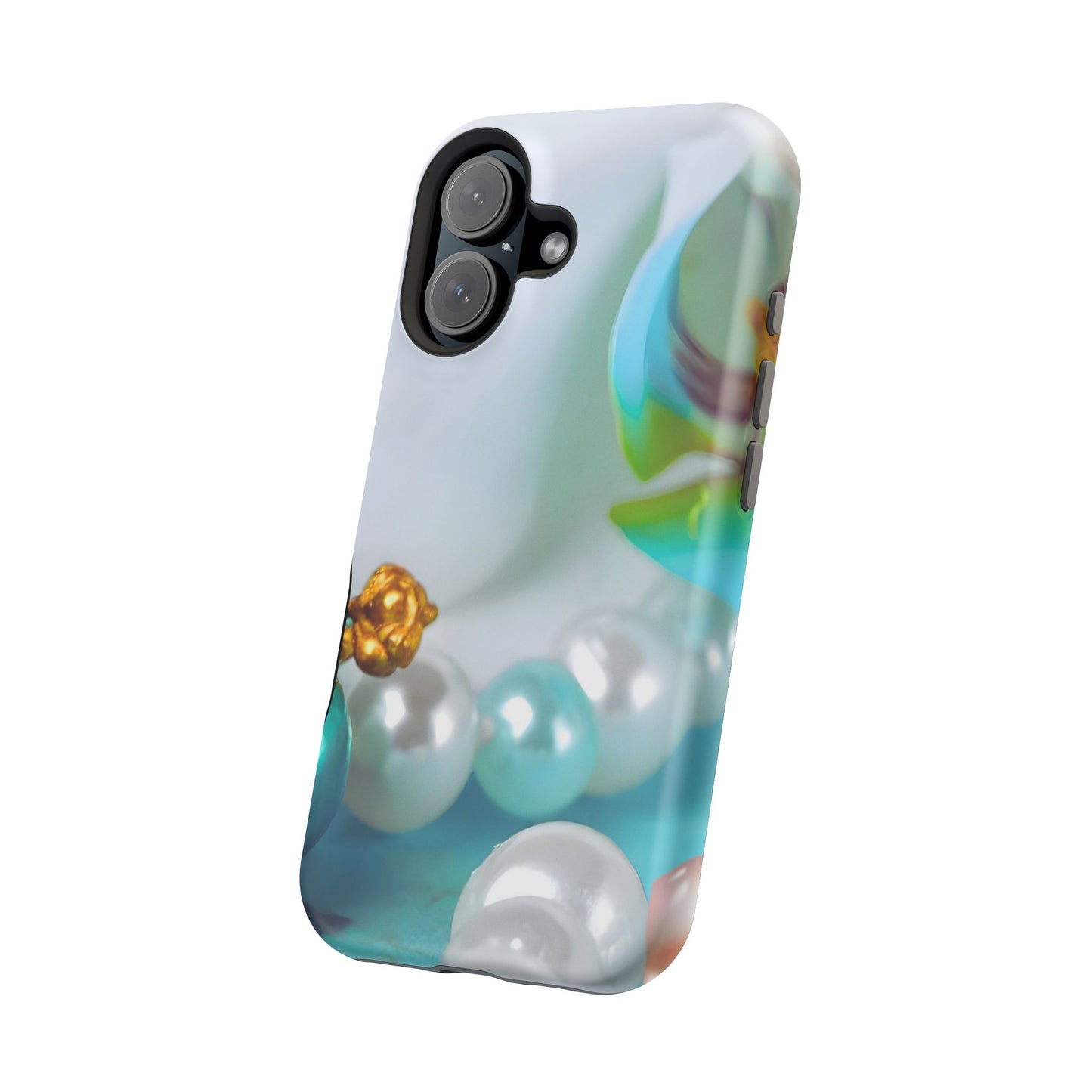 Wireless-Charging Compatible Case – Mermaid’s Pearl