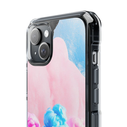 Clear Magnetic Phone Case – Cotton Candy Dream