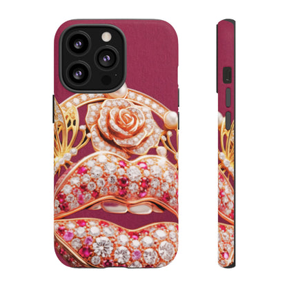 Protective Phone Case – Kiss of Gold