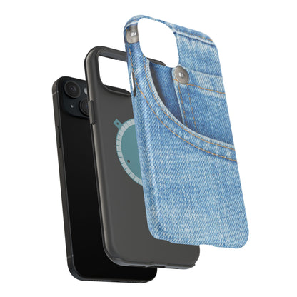 Wireless-Charging Compatible Case – Blue Jean Baby