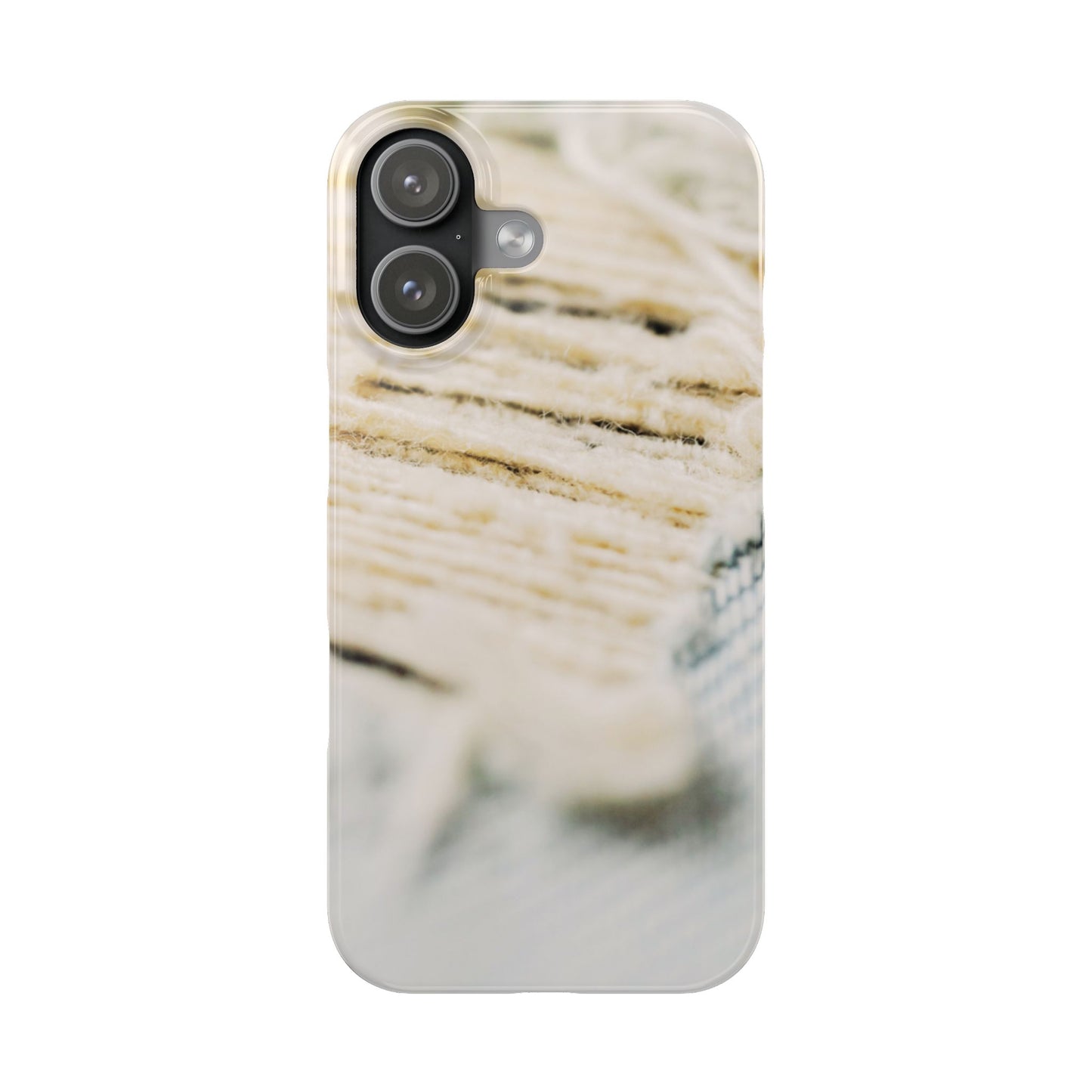 Slim Phone Case – Woven Warmth