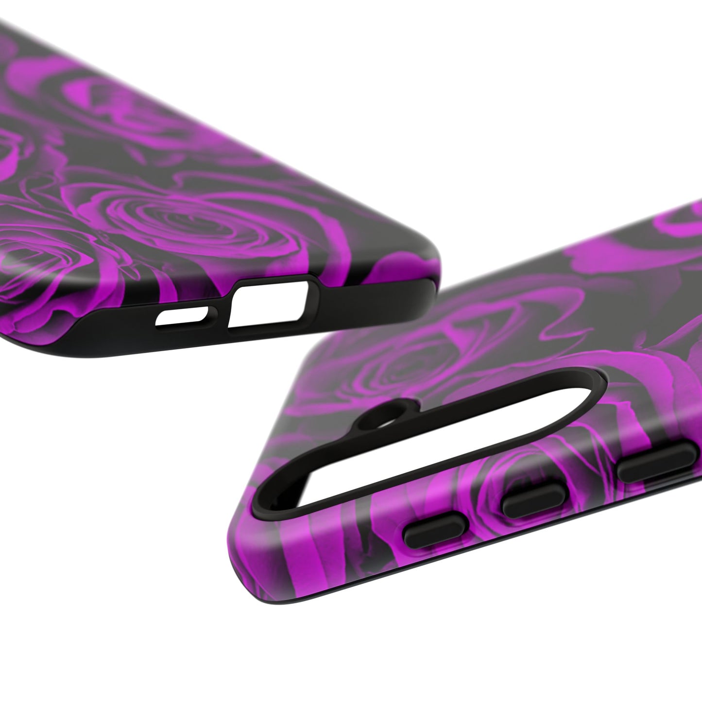 Protective Phone Case – Amethyst Roses