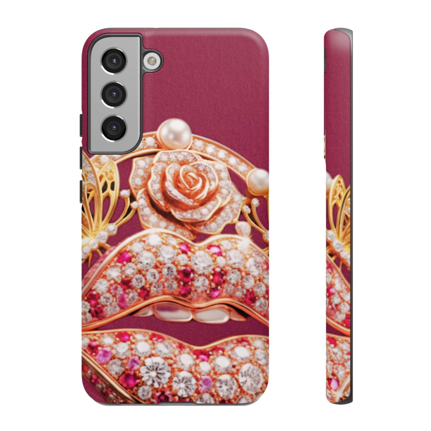 Protective Phone Case – Kiss of Gold