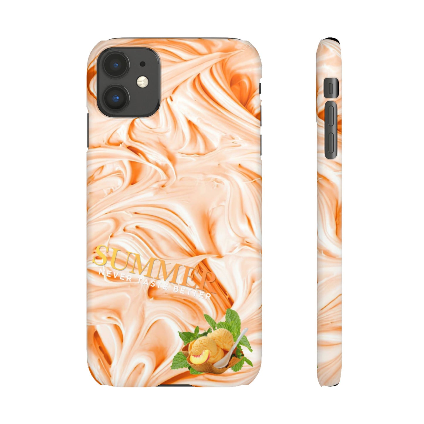 Snap Phone Case – Peach Sorbet