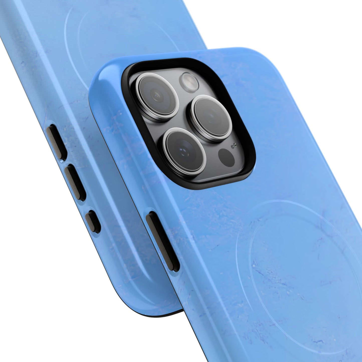 Protective Magnetic Phone Case – Azure Fade