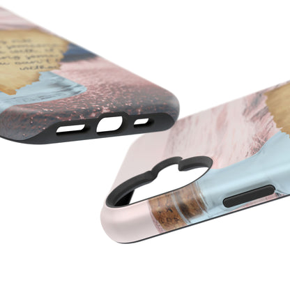 Impact-Resistant Phone Case – Written in the Tide – Compatible with iPhone 11–17 & Samsung Galaxy S22–S26 Series