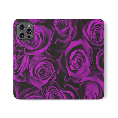 Flip Case – Amethyst Roses