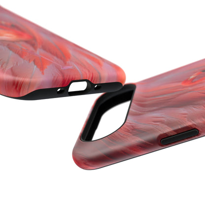 Impact-Resistant Phone Case – Scarlet Plume