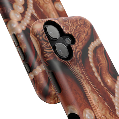 Impact-Resistant Phone Case – Bronze Vanity