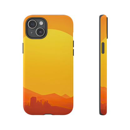 Protective Phone Case – Desert Sunrise