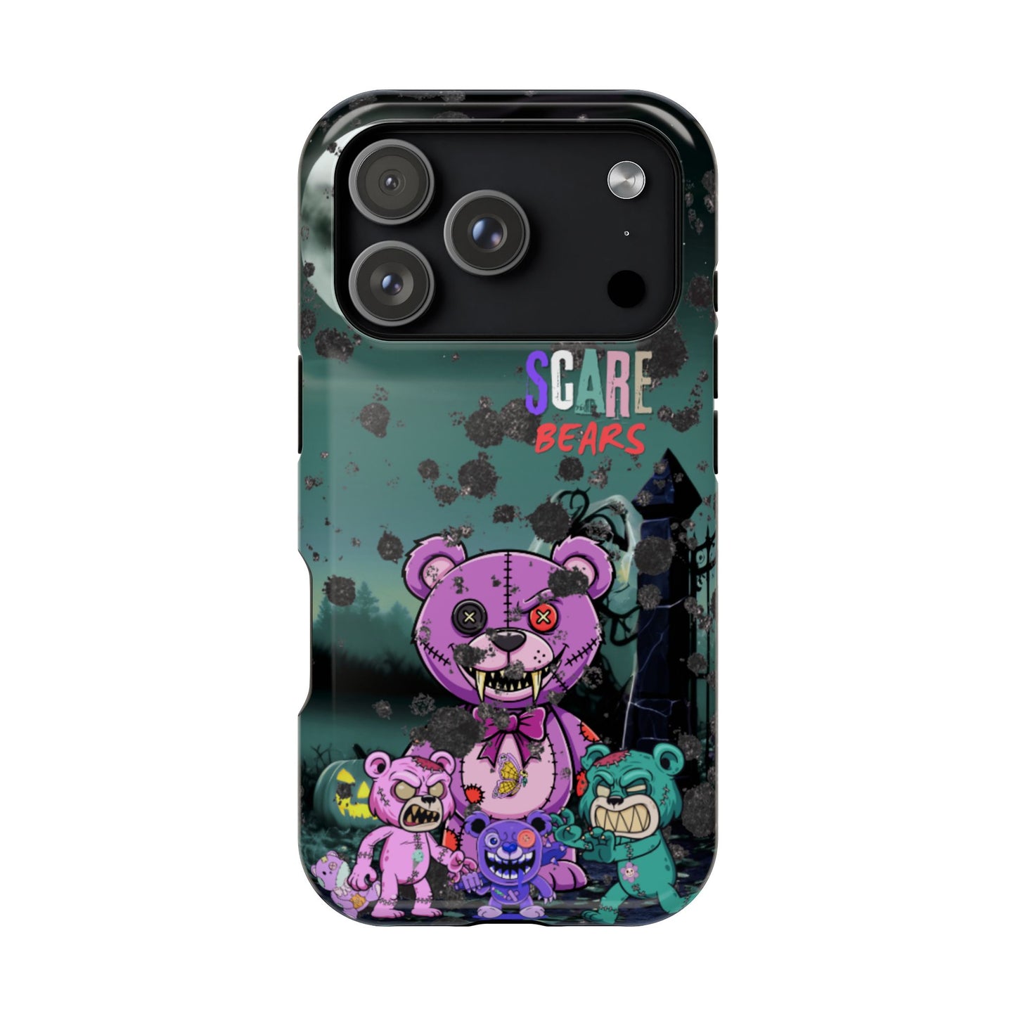 Wireless-Charging Compatible Case – Scare Bears