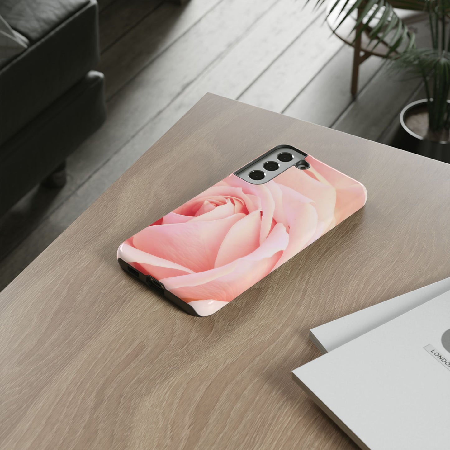 Protective Phone Case – A Mother’s Rose Embrace