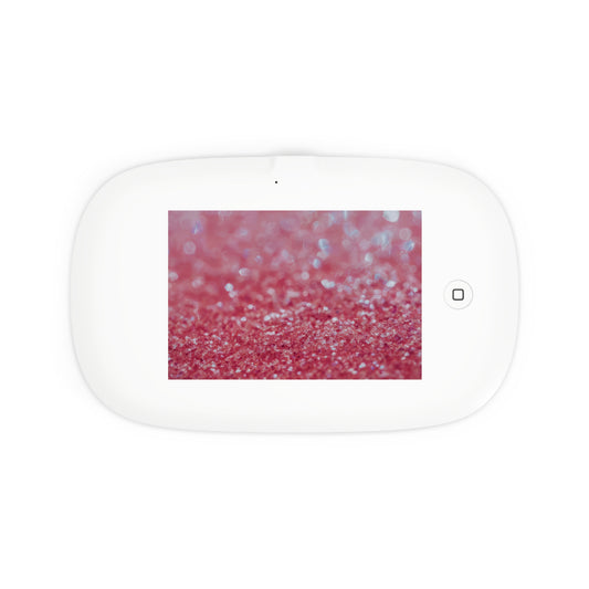 UV Phone Sanitizer with Wireless Charger – Rosé Sparkle