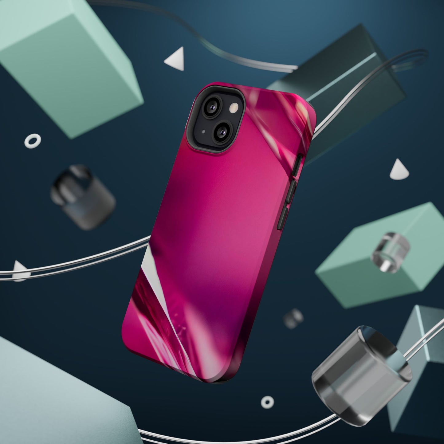 Wireless-Compatible Charging Case – Magenta Motion