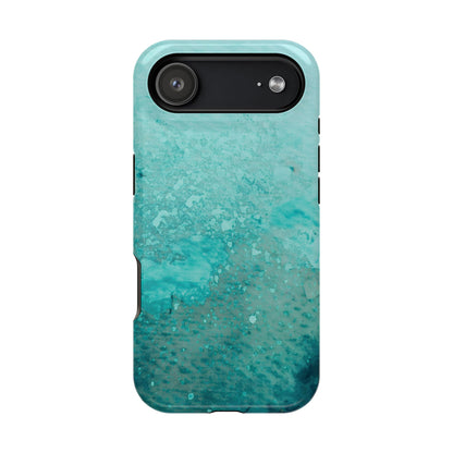 Wireless-Charging Compatible Case – Sea Glass