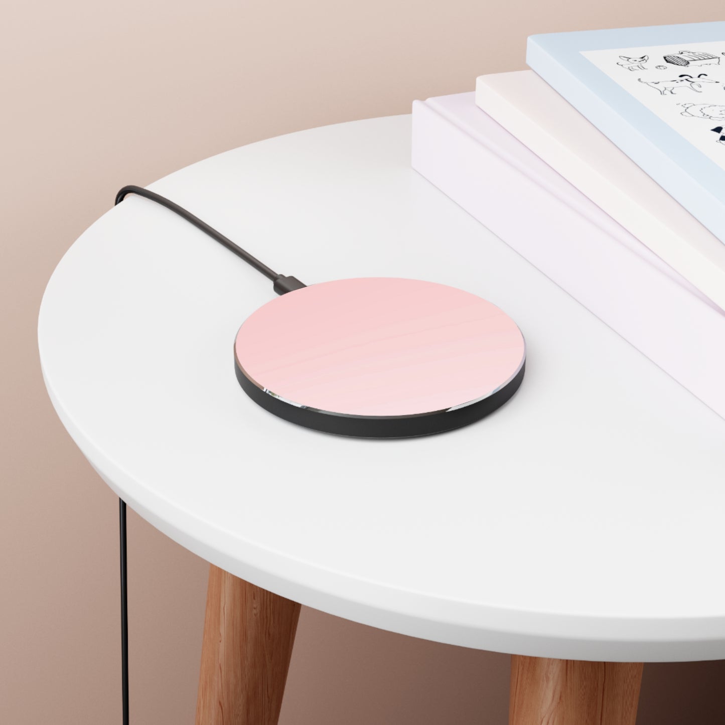 Wireless Charger – Soft Blush