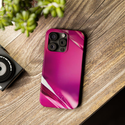 Slim Phone Case – Magenta Motion