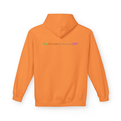 Midweight Fleece Hoodie – 215 Connected Logo Relaxed Fit