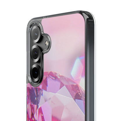 Clear Phone Case – Pink Ice