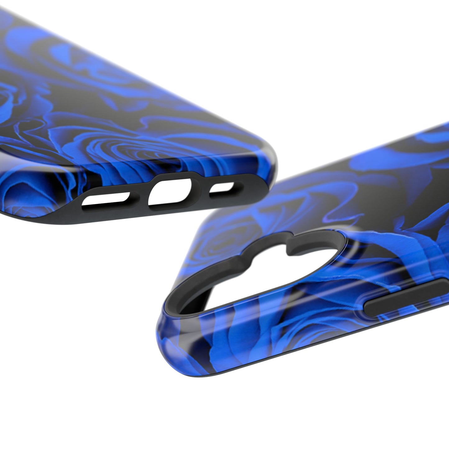 Impact-Resistant Phone Case – Midnight Bloom