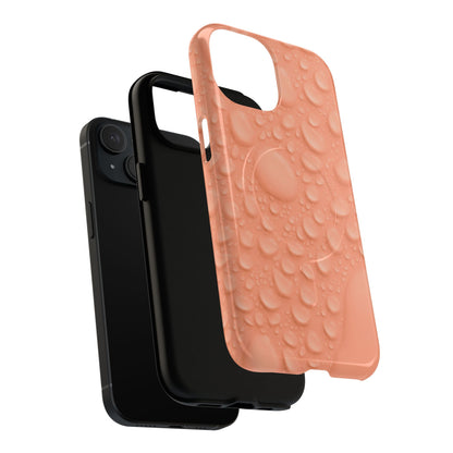 Protective Magnetic Phone Case – Apricot Rain