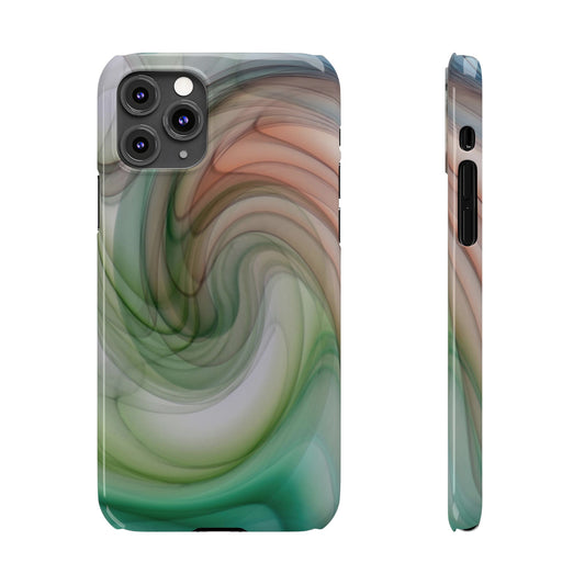 Slim Phone Case – Marble Flow