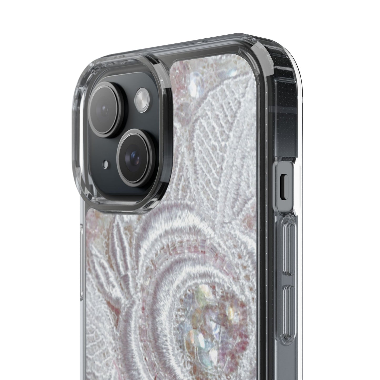 Clear Phone Case – Lace Veil