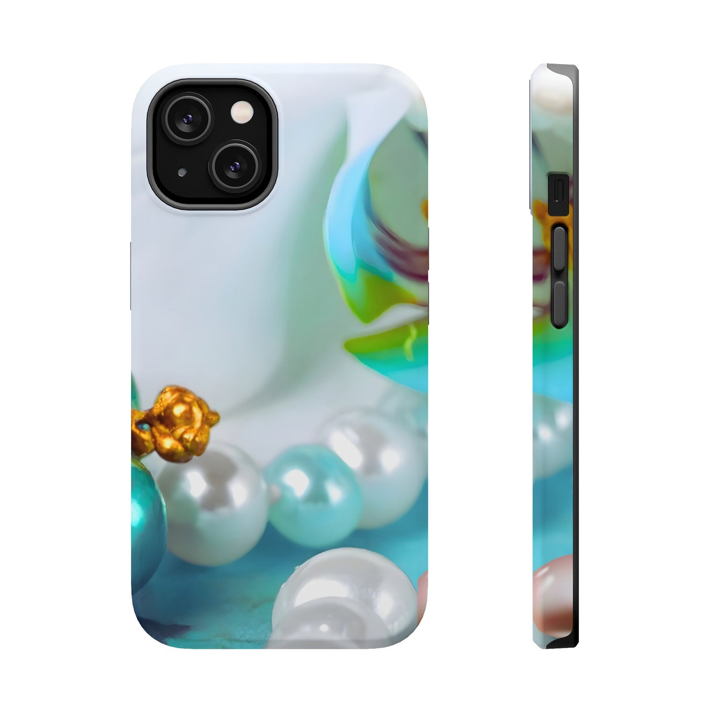 Wireless-Charging Compatible Case – Mermaid’s Pearl
