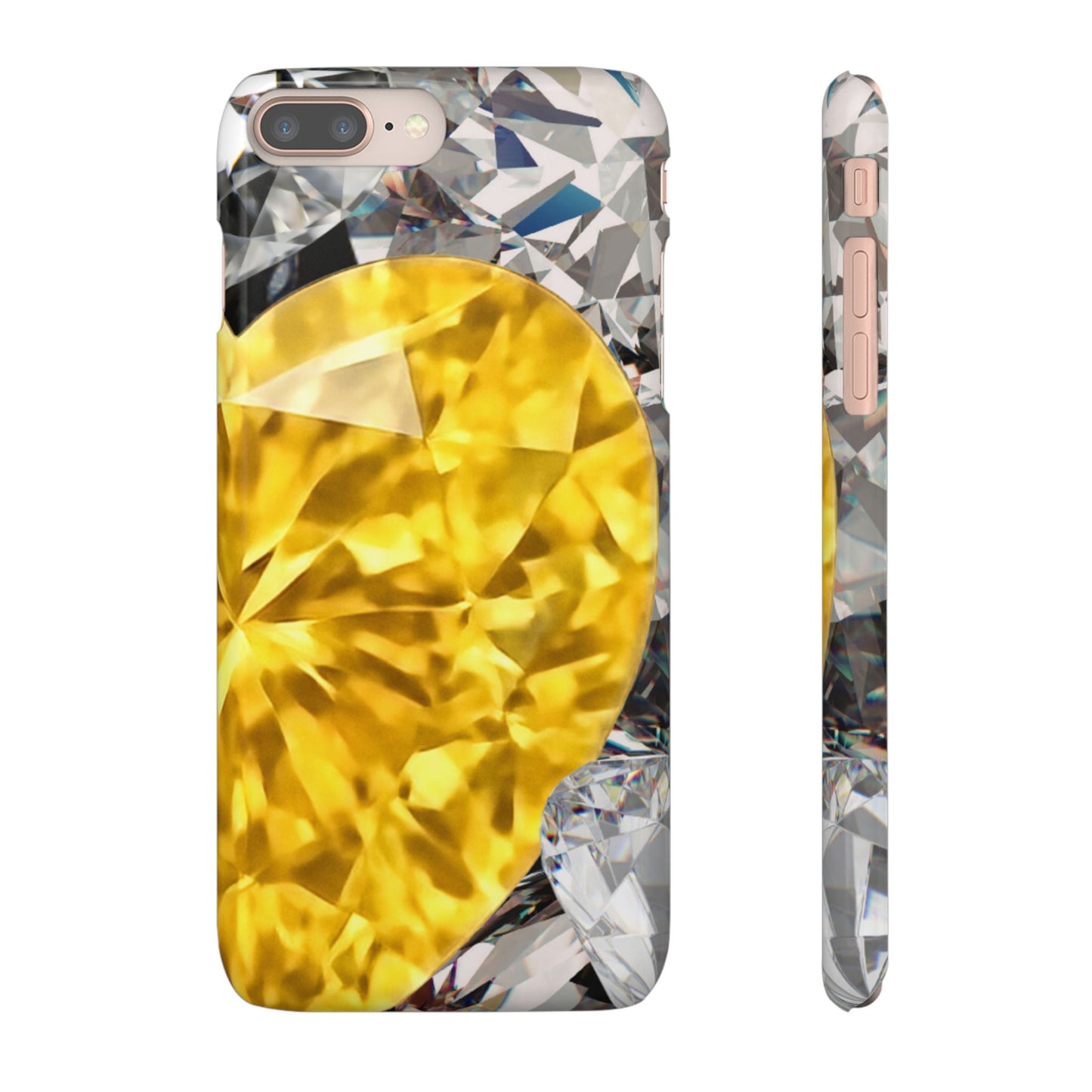Snap Phone Case – Heart of Gold