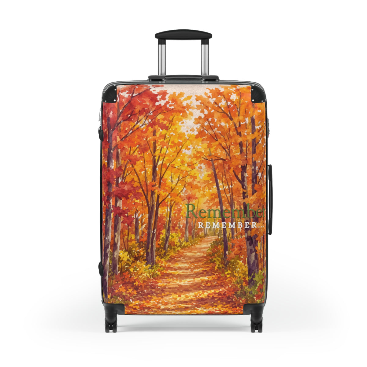 Hard-Shell Suitcase – Autumn Remembered