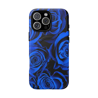 Protective Magnetic Phone Case – Midnight Bloom