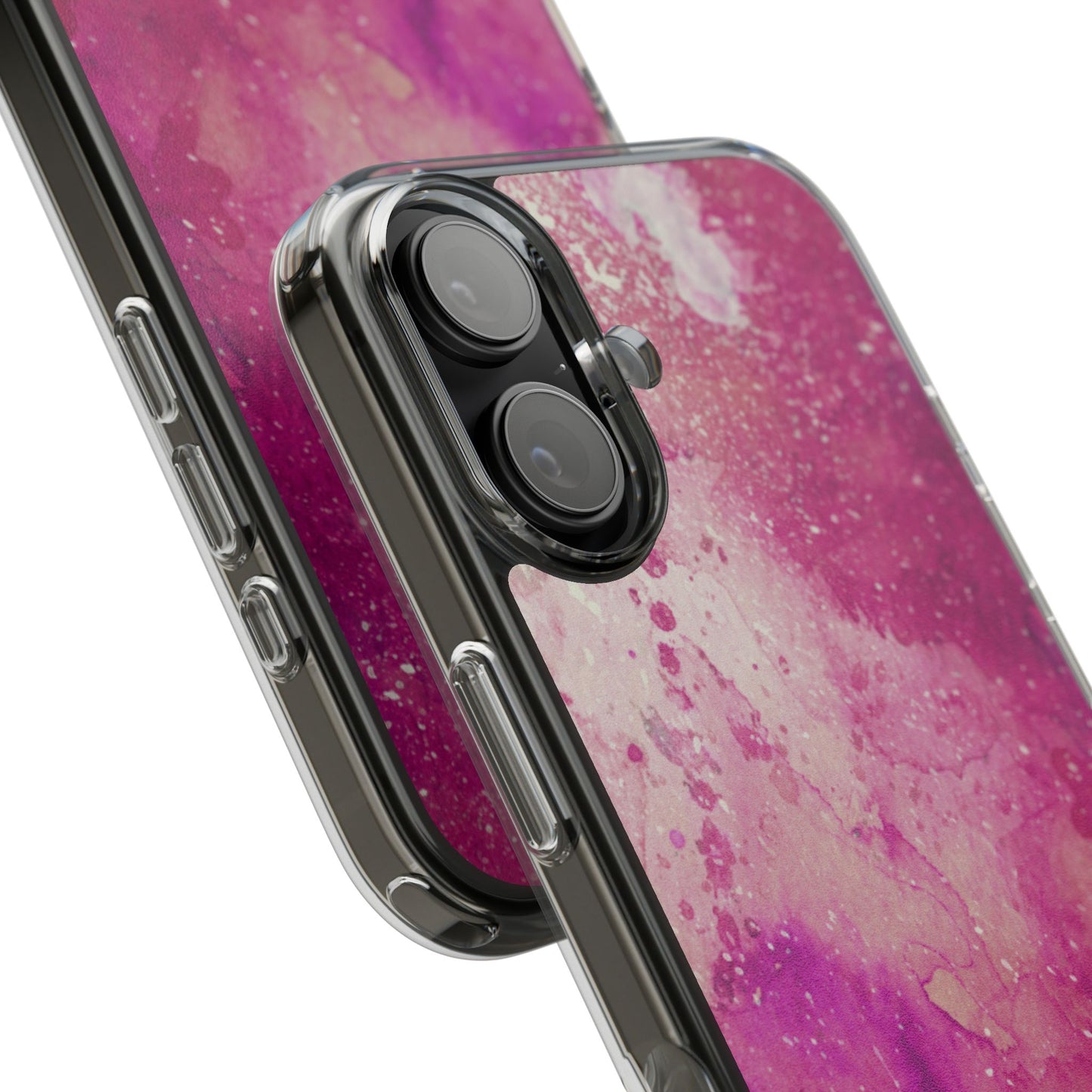 Clear Phone Case – Spilled Wine