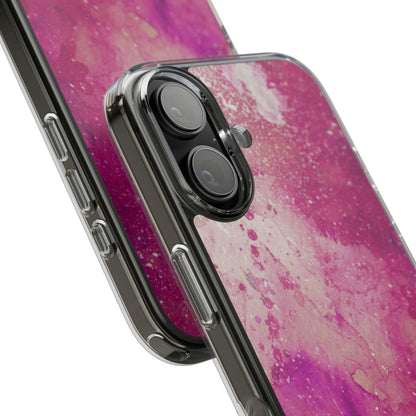 Clear Phone Case – Spilled Wine
