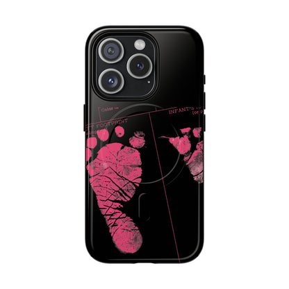 Protective Magnetic Phone Case – Mom’s Little Pink Footprints