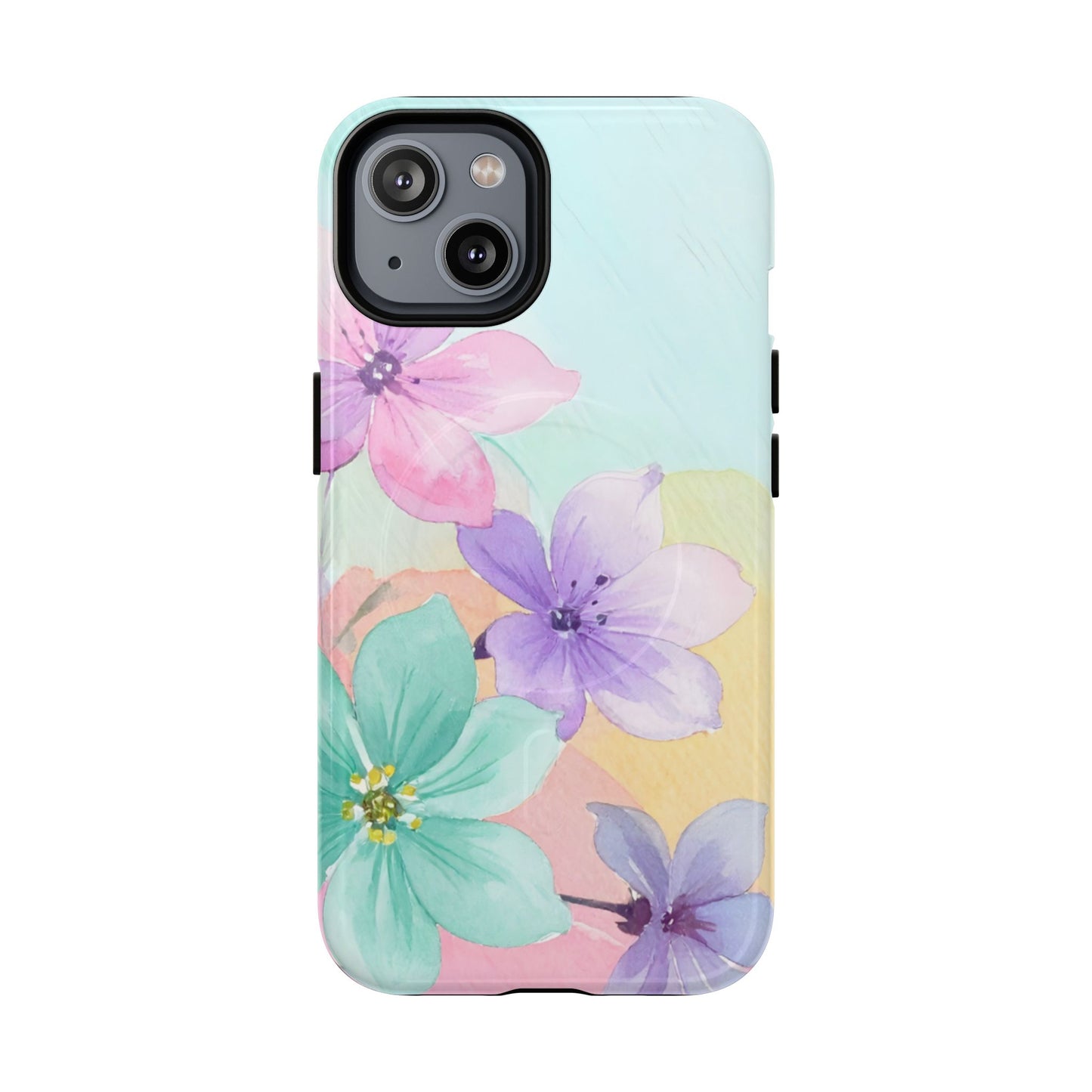 Protective Phone Case – Water Petal