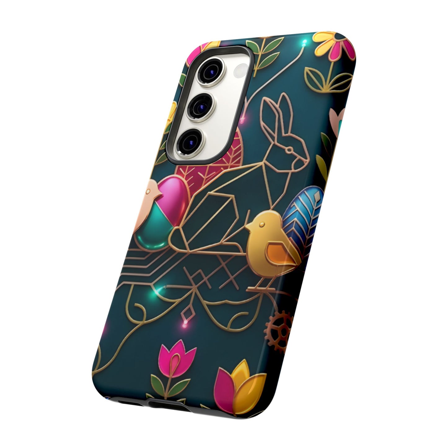 Protective Phone Case – Jeweled Garden