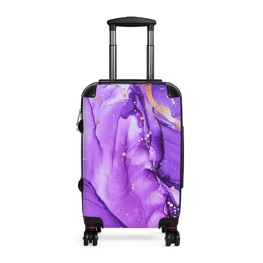 Hardshell Suitcase – Gilded Violet