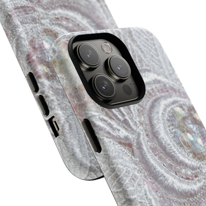 Protective Magnetic Phone Case – Lace Veil