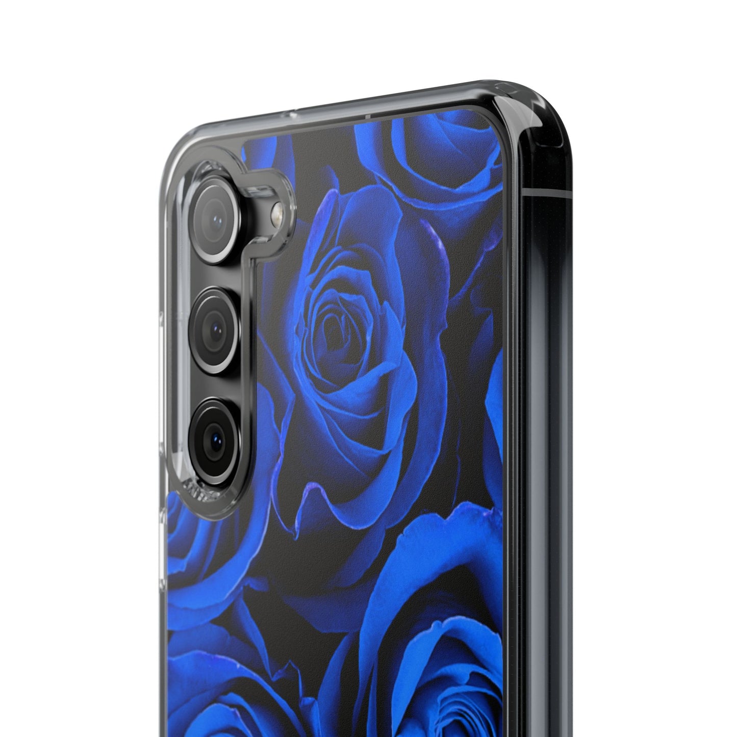 Clear Phone Case – Midnight Bloom