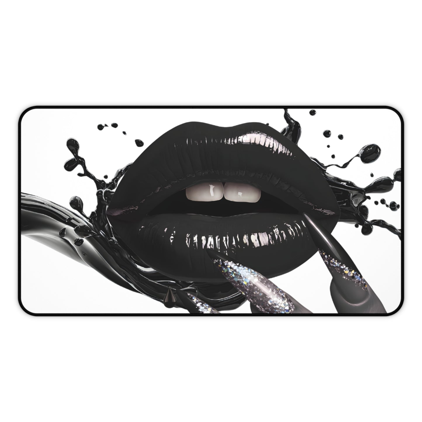 Neoprene Desk Mat – Liquid Noir