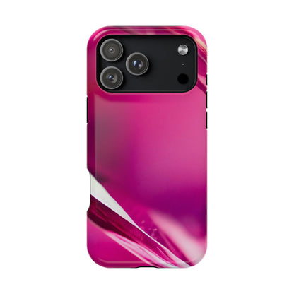 Impact-Resistant Phone Case – Magenta Motion