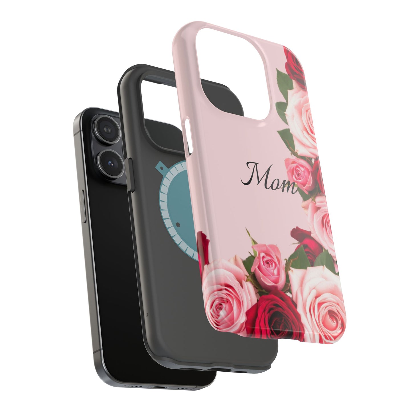 Wireless-Charging Compatible Case – Mom’s Rose Bouquet