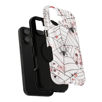 Impact-Resistant Phone Case – Blood Web