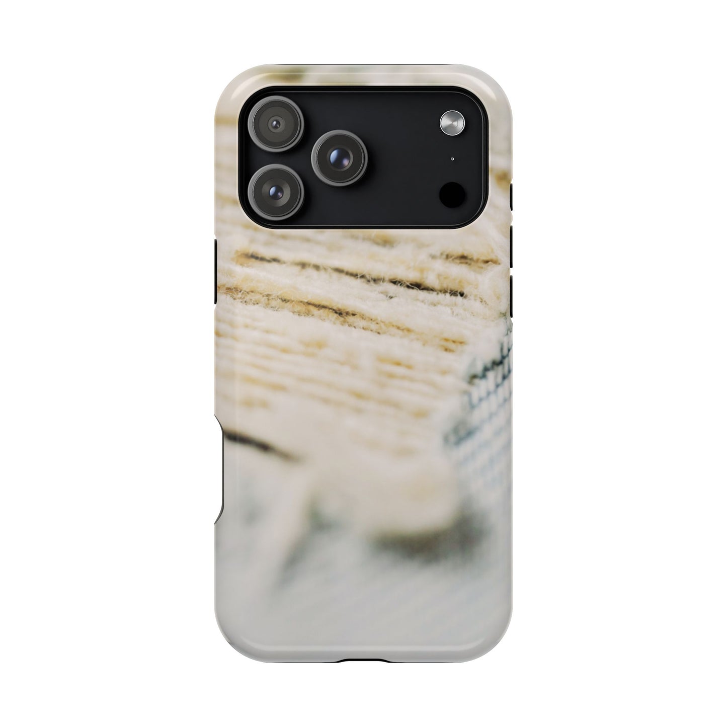 Wireless-Charging Compatible Phone Case – Woven Warmth